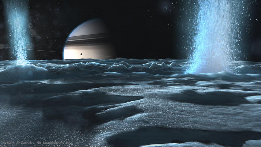 Plumes of Enceladus
